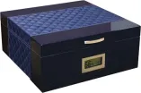 Humidor Aficionado Hampton Blue 150 Cigars