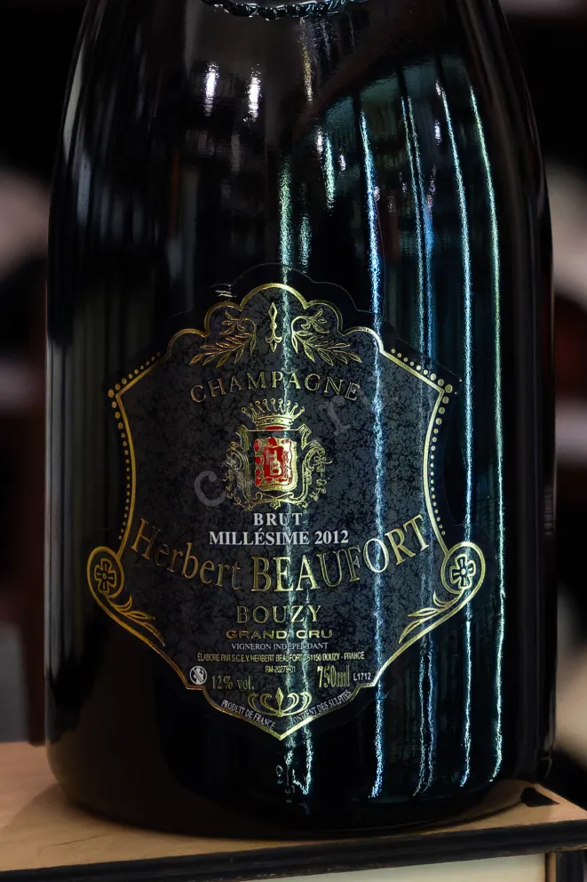 В магазине Крю Профи Herbert Beaufort Cuvee La Favorite Bouzy Grand Cru 2012 2012 0.75 л