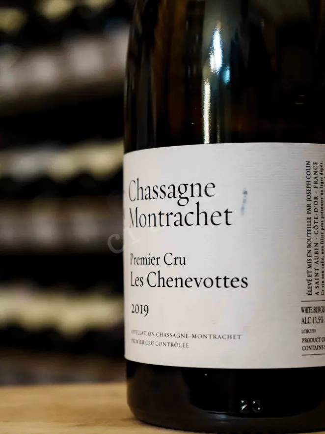 В магазине Крю Профи Joseph Colin Chassagne-Montrachet Les Chenevottes Premier Cru 2019 0.75 л