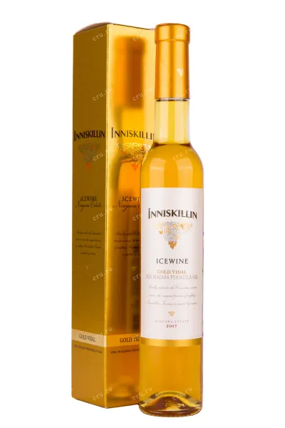 Айсвайн Inniskillin Gold Vidal with gift box 2017 0.375 л