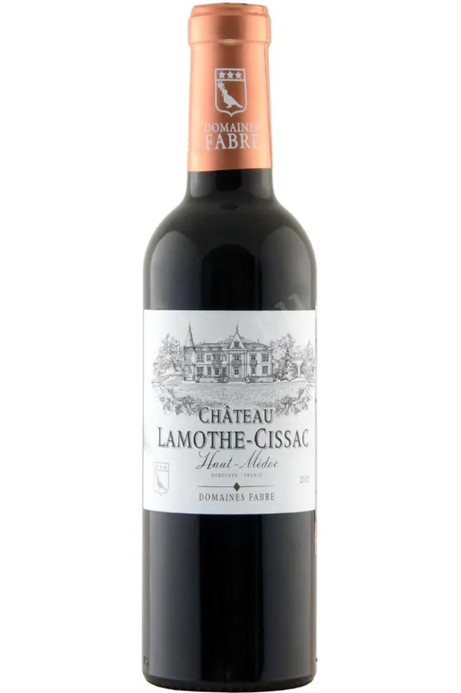 Вино Chateau Lamothe-Cissac Cru Bourgeois Haut-Medoc AOC 2016 0.375 л