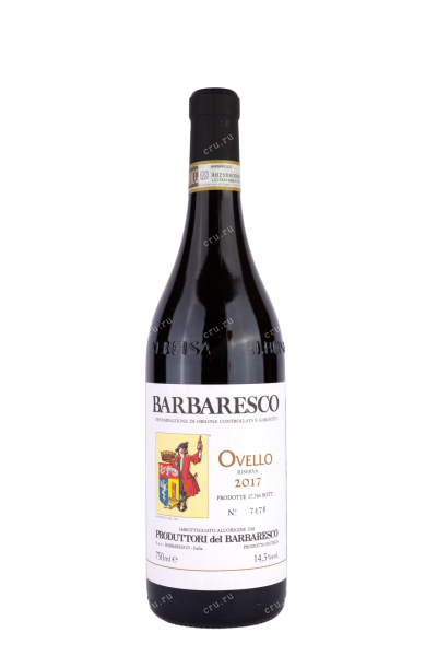 Вино Barbaresco Ovello Riserva Produttori del Barbaresco 2017 0.75 л