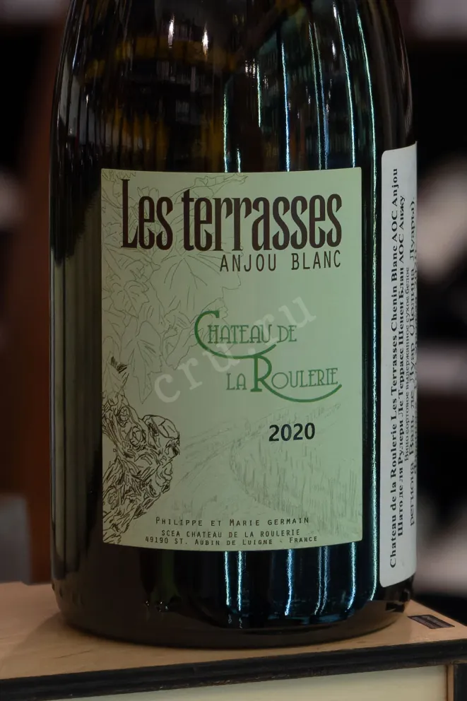 В магазине Крю Профи Chateau de la Roulerie Les Terrasses Chenin Blanc 2017 0.75 л