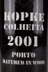 Этикетка Kopke Colheita 2001 Porto gift box 2001 0.75 л