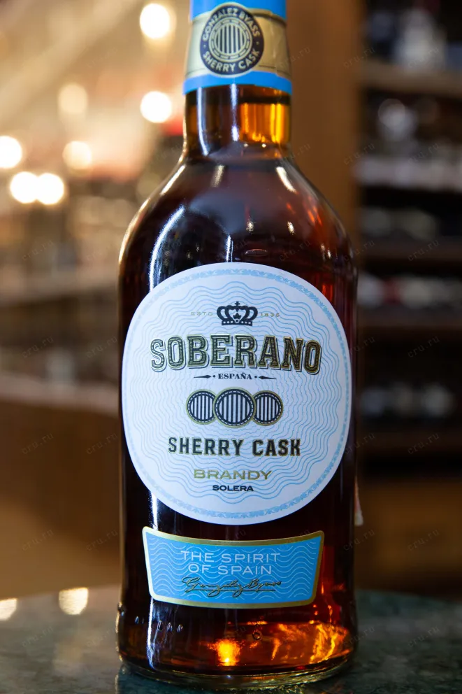 В магазине Крю Профи Soberano Solera with gift box 0.7 л