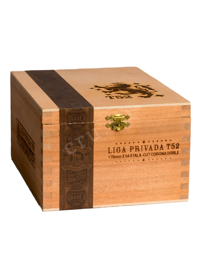 Коробка сигар Drew Estate Liga Privada T52 Corona Doble *24 0 л