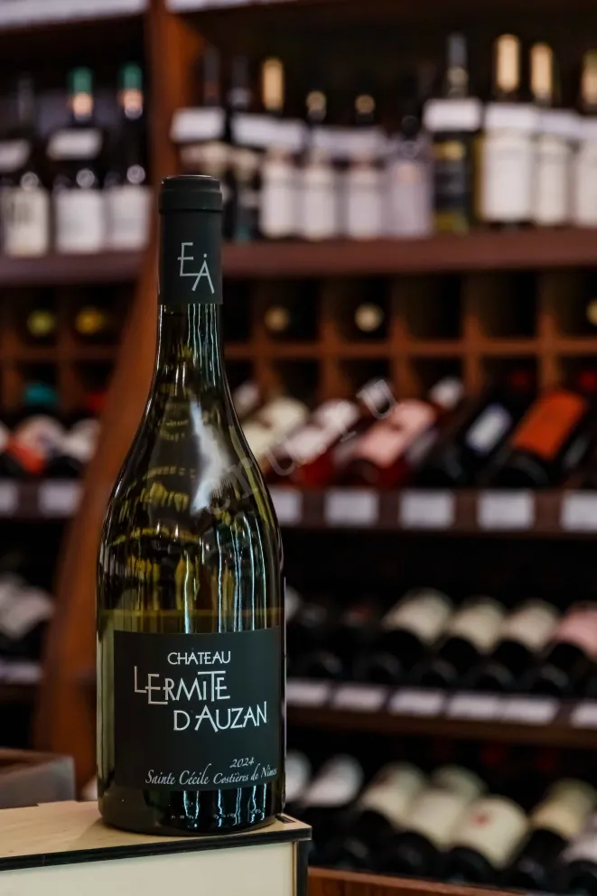 В магазине Крю Профи Chateau L'Ermite d'Auzan Saintе Cecile Costieres de Nimes Blanc 2024 0.75 л