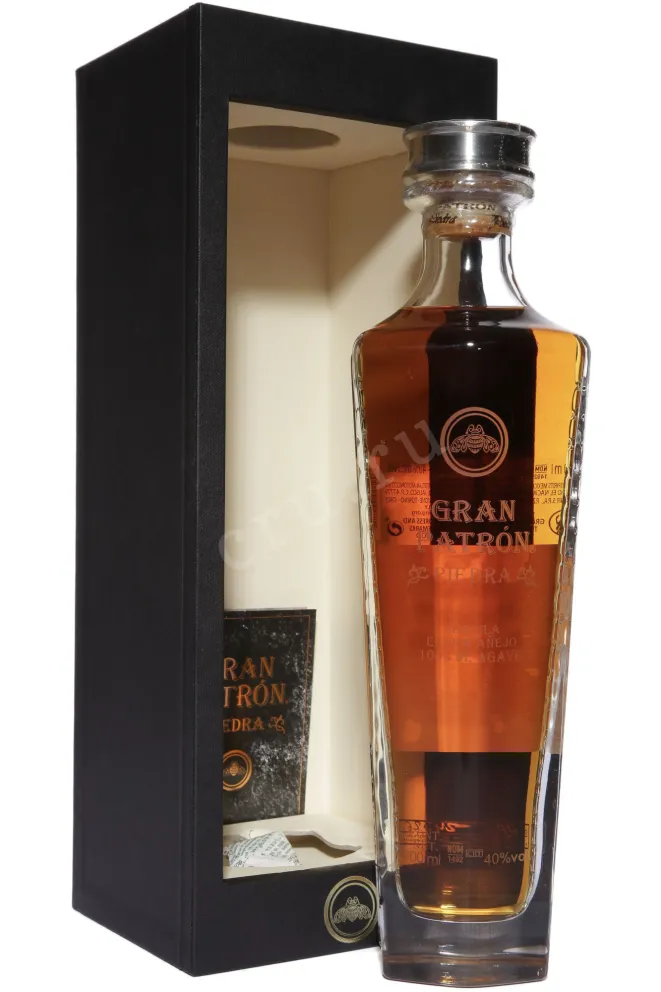 Текила Gran Patron Piedra Extra Anejo in gift box  0.7 л