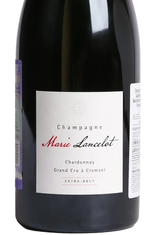 Этикетка Marie Lancelot Blans de Blans Grand Cru 2018 0.75 л