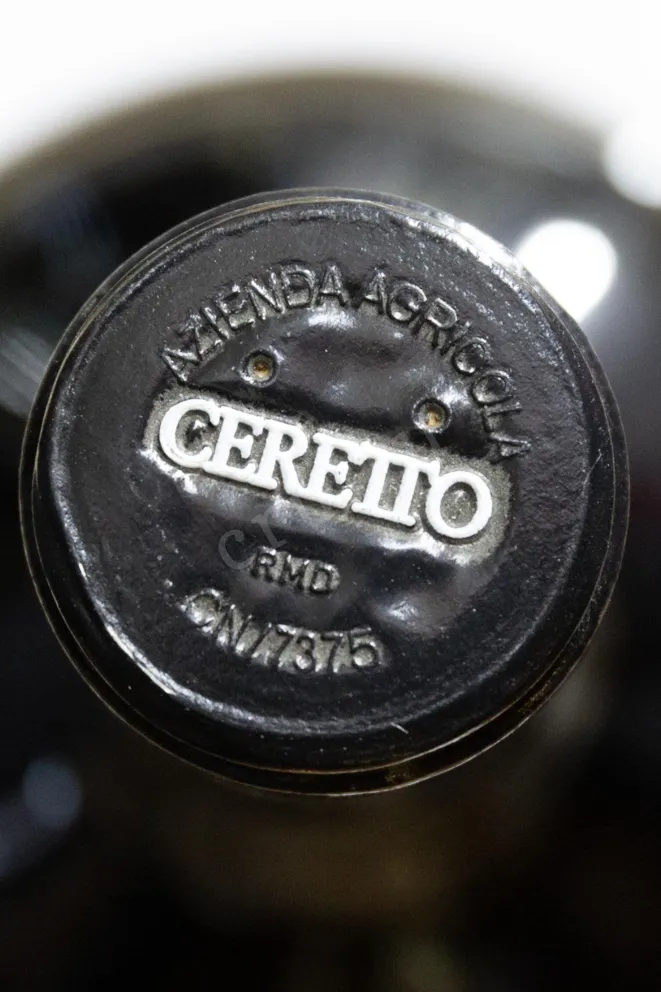 Пробка Ceretto Barolo Prapo DOGC in woodbox 2015 1.5 л