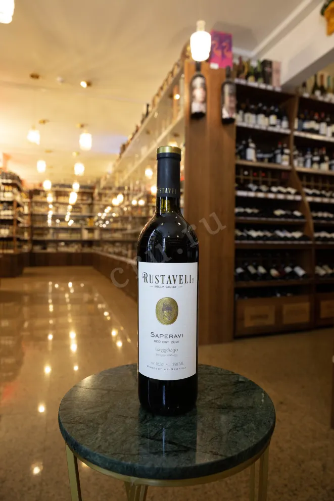 В магазине Крю Профи Rustaveli Saperavi 2021 0.75 л