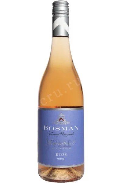 Вино Bosman Generation 8 Rose 2022 0.75 л