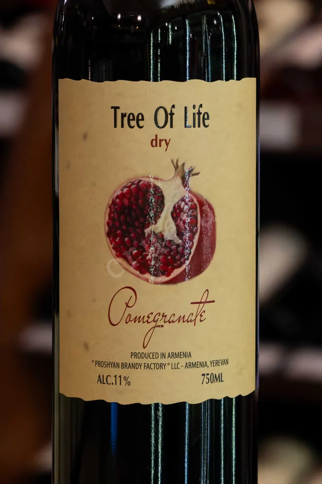 В магазине Крю Профи Tree of Life Pomegranate Dry 0.75 л