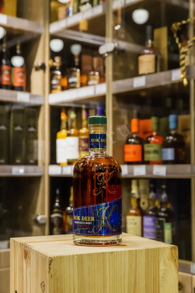 В магазине Крю Профи Kok Deer Blended Scotch Whisky Sherry Cask Finish in gift box 0.7 л