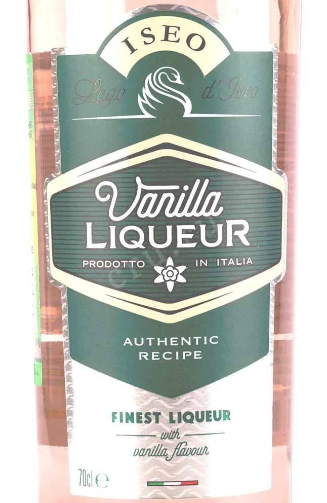 Этикетка Iseo Vanila 0.7 л