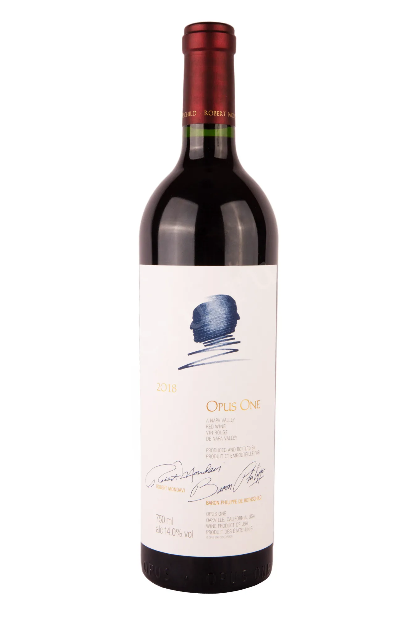Фото — Вино Opus One Napa Valley 2018 0.75 л