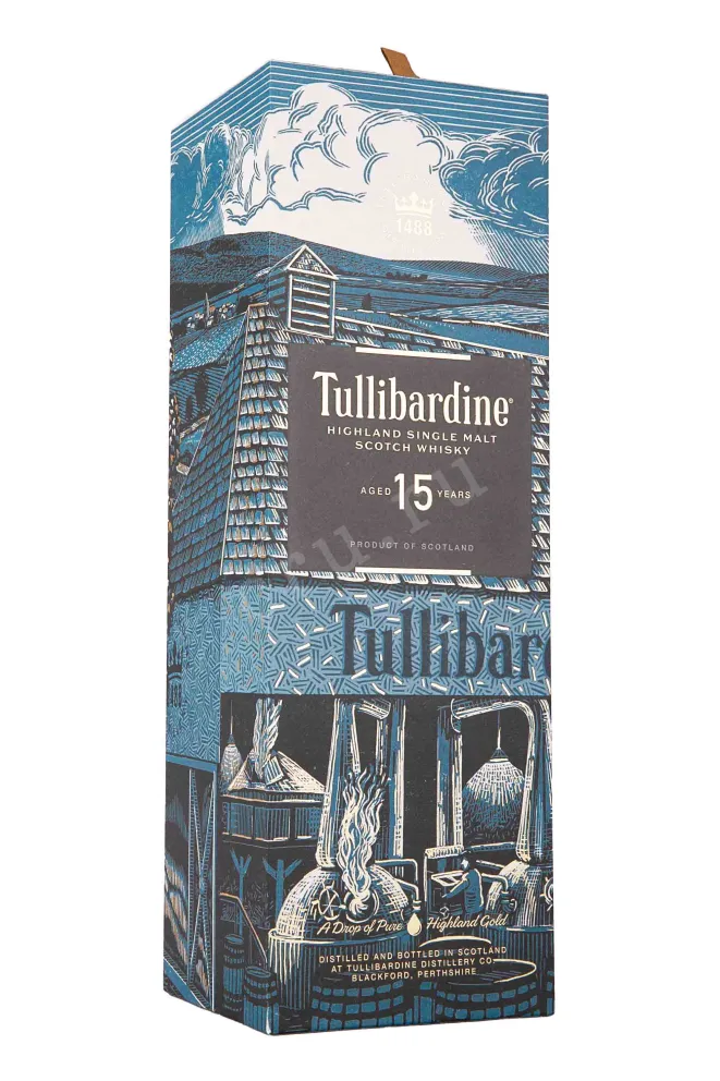 Подарочная коробка Tullibardine 15 years 0.7 л