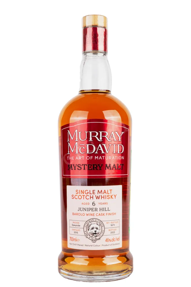 Бутылка Murray McDavid Mystery Malt Juniper Hill 6 Years Old gift box 0.7 л