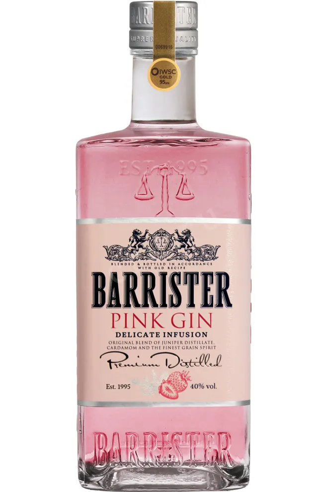Джин Barrister Pink  1 л