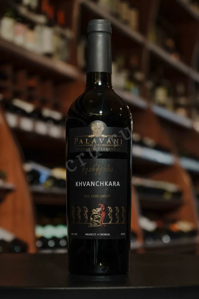 В магазине Крю Профи Palavani Khvanchkara 2023 0.75 л
