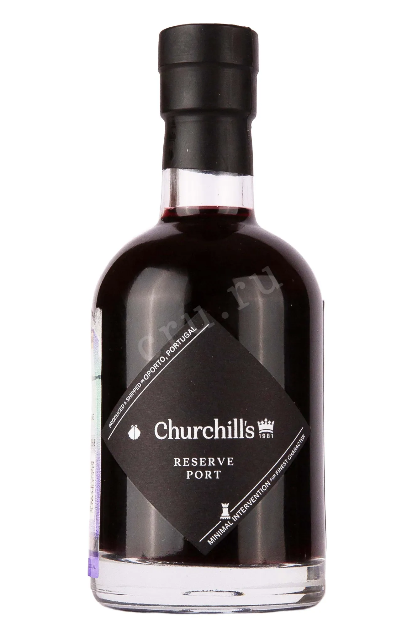 Фото — Портвейн Churchills Reserve Port 2018 0.2 л