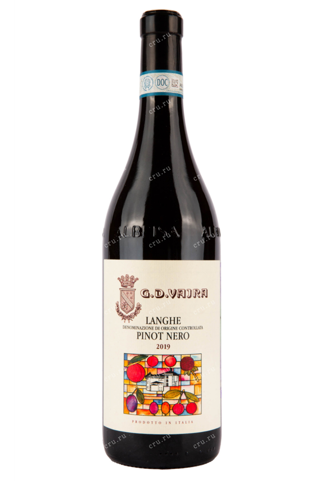 Вино G.D. Vajra Langhe DOC Rosso Pinot Nero 2019 0.75 л