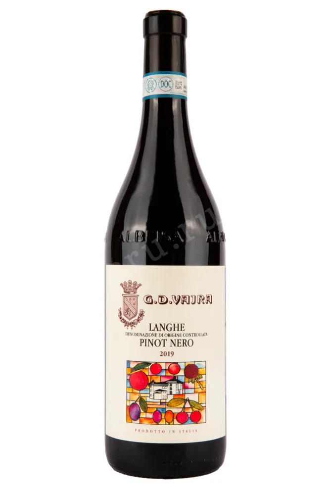 Вино G.D. Vajra Langhe DOC Rosso Pinot Nero 2019 0.75 л