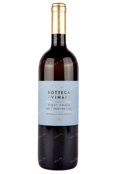 Вино Bottega Vinai Pinot Grigio 2020 0.75 л