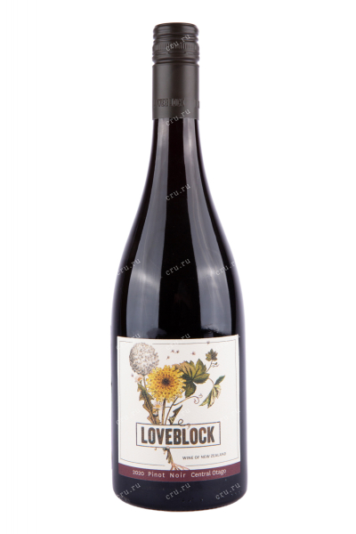 Вино Loveblock Pinot Noir 2020 0.75 л
