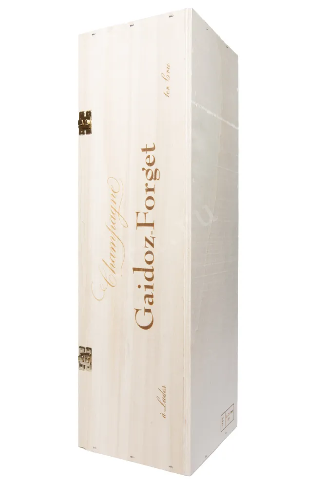 Деревянная коробка Gaidoz Forget Carte d'Or Premier Cru AOC in wooden box 2018 3 л