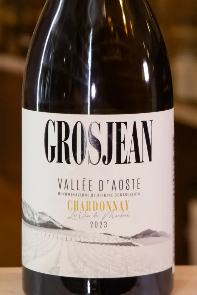 В магазине Крю Профи Grosjean Chardonnay Vallee D'Aoste DOC 2023 0.75 л