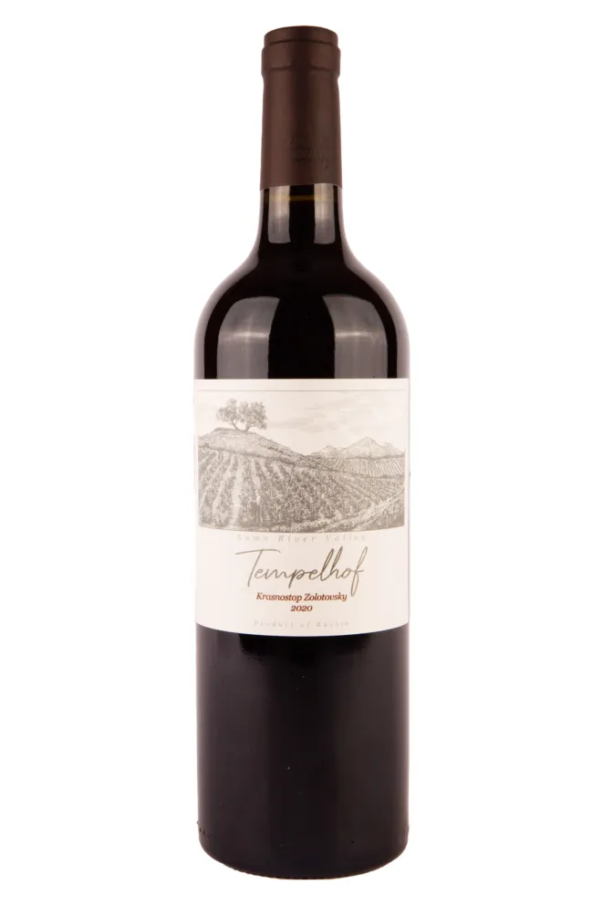 Вино Темпельхоф Красностоп Золотовский 2021 0.75 л
