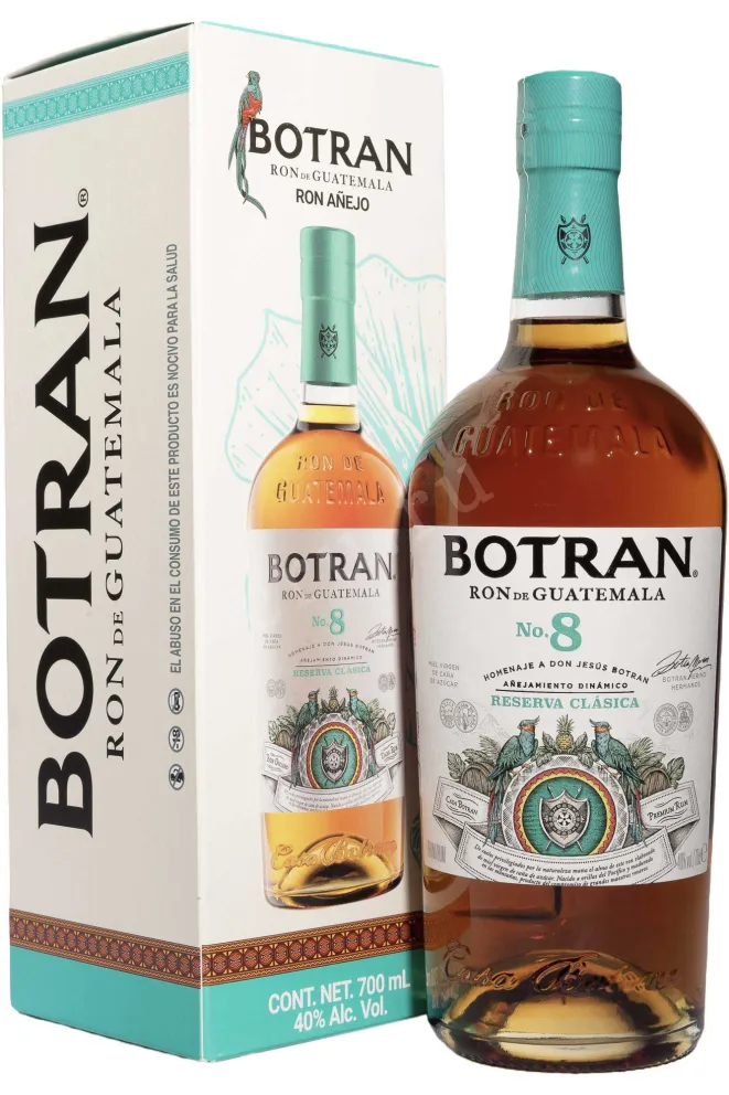 Ром Botran №8 Reserva Clasica in gift box  0.7 л