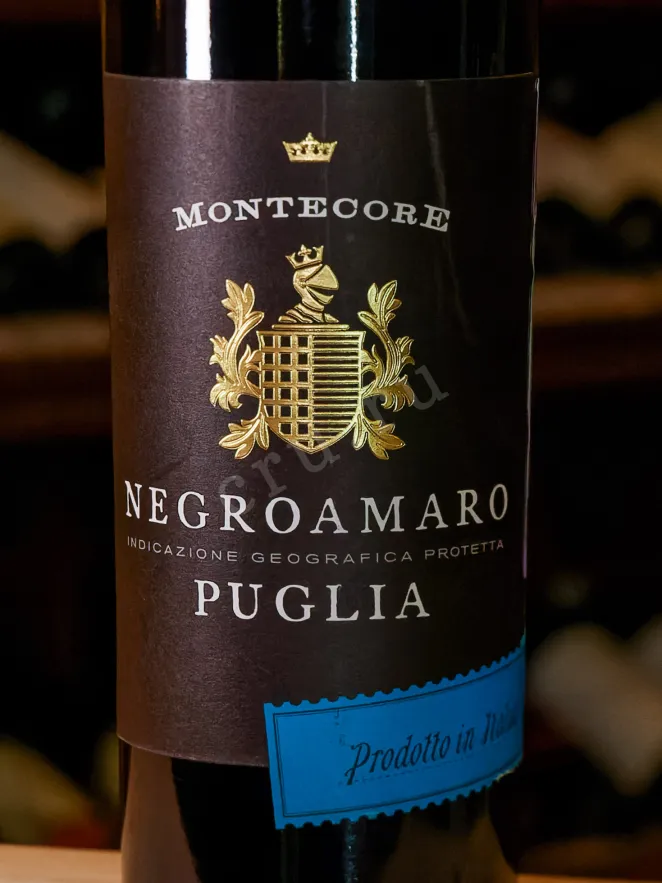 В магазине Крю Профи Montecore Negroamaro Puglia 2021 0.75 л
