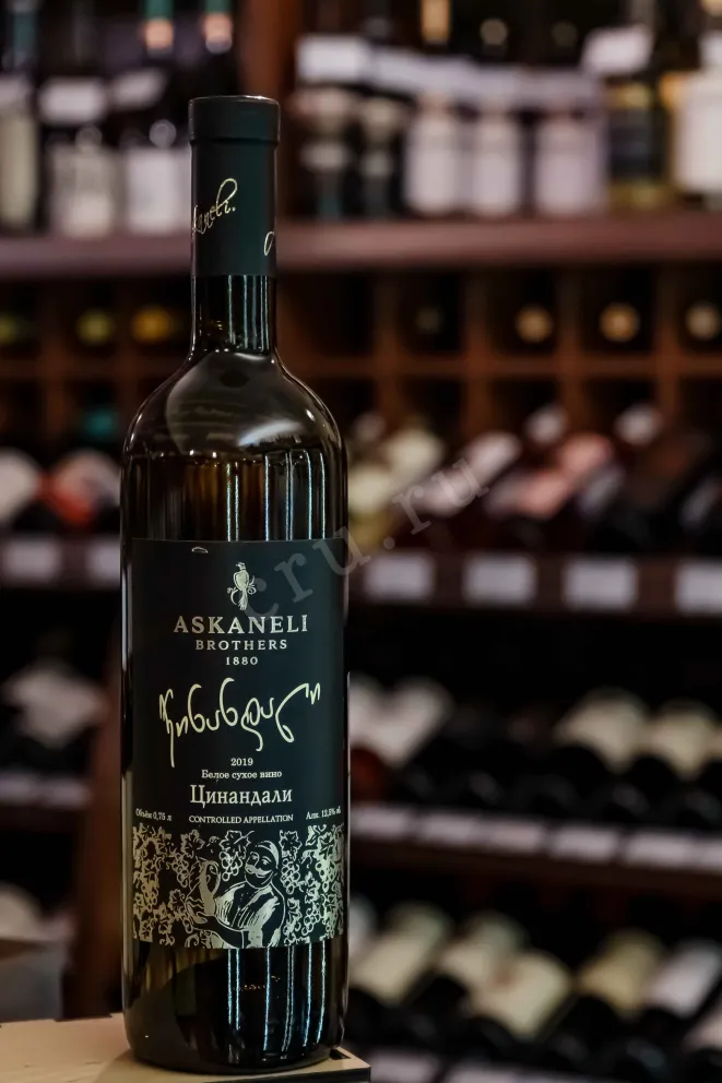 В магазине Крю Профи Askaneli Brothers Tsinandali 2019 0.75 л