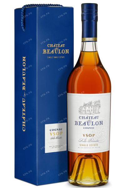 Коньяк Chateau de Beaulon VSOP in gift box   0.7 л
