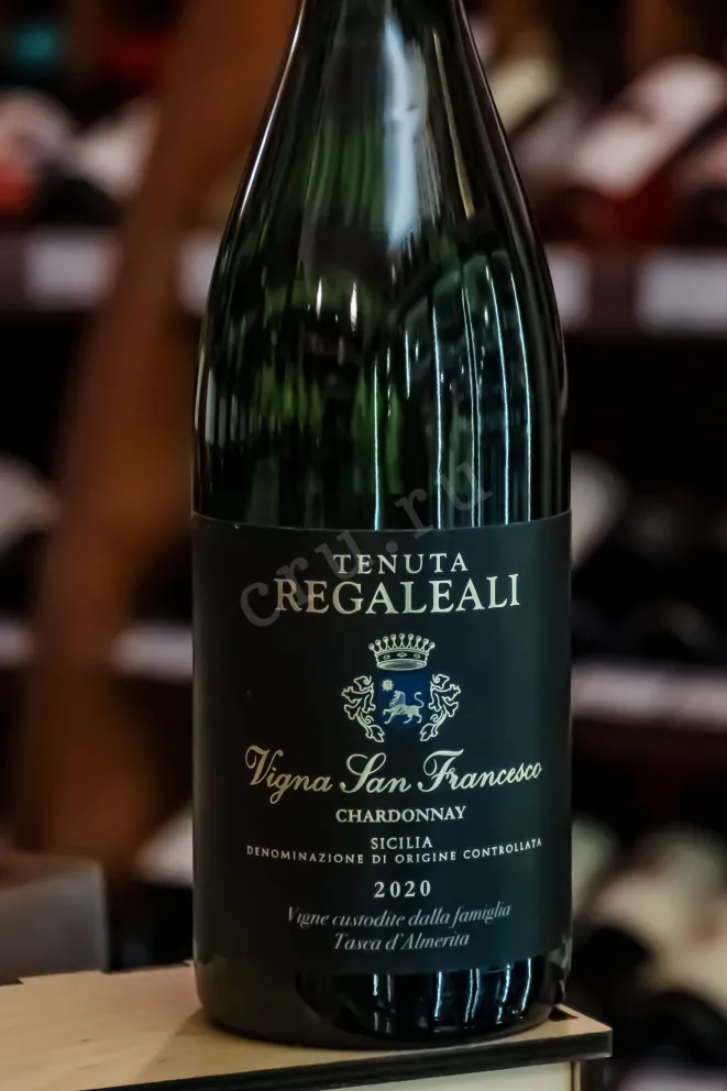 В магазине Крю Профи Tenuta Regaleali Chardonnay Vigna San Francesco 2020 0.75 л