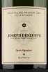 Этикетка Joseph Desruets Cuvee Signature Brut Reserve 0.75 л