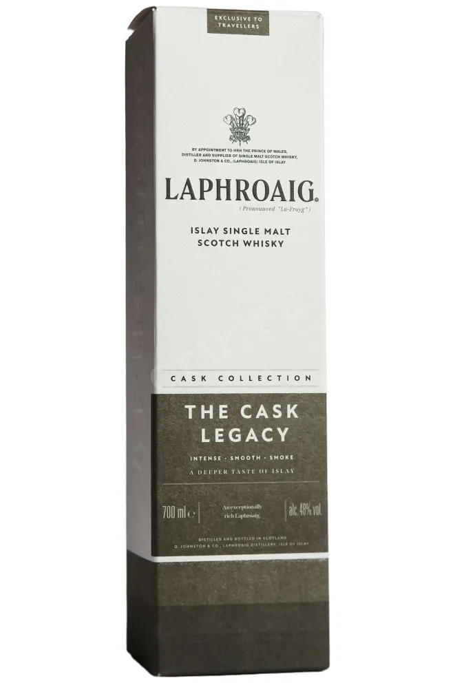 Подарочная коробка Laphroaig The Cask Legacy 0.7 л