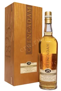 Виски Glencadam Limited Edition Highland Single Malt 25 years in wooden box  0.7 л