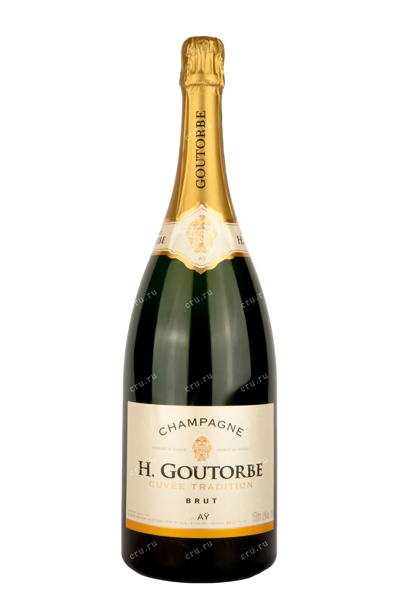 Фото — Шампанское H. Goutorbe Cuvee Tradition  1.5 л