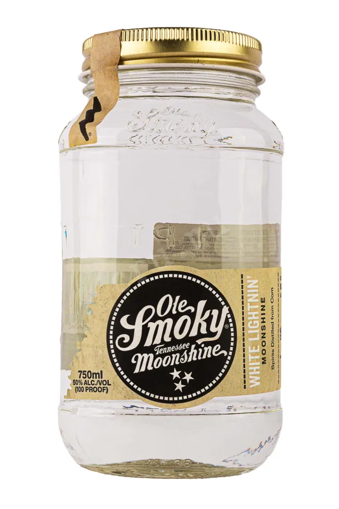 Дистиллят Moonshine Ole Smoky Tennessee White Lightnin  0.75 л