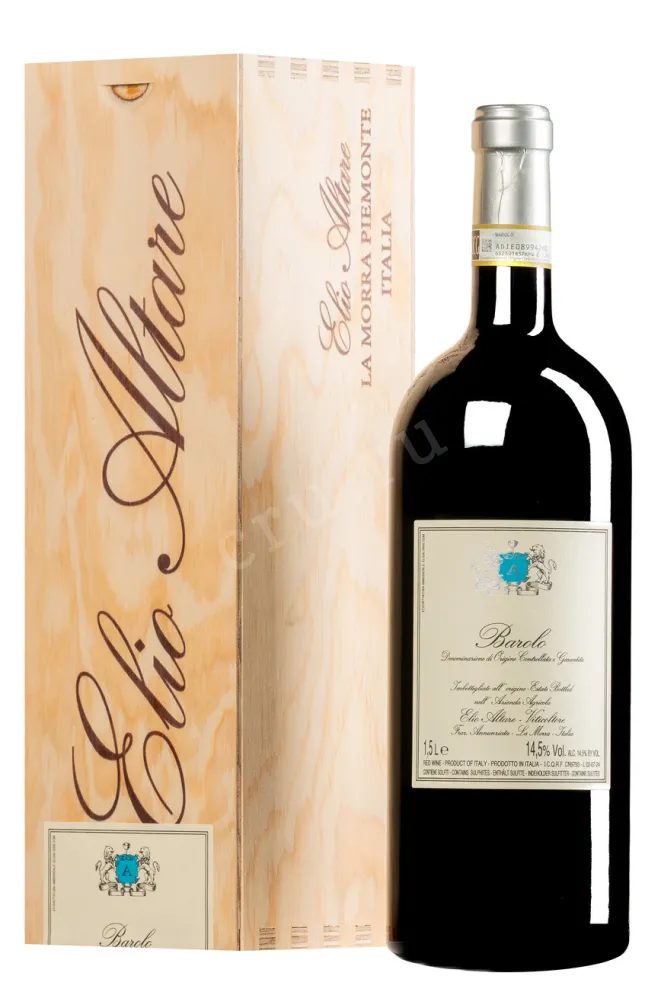 Вино Elio Altare Cannubi Barolo in wooden box 2019 1.5 л