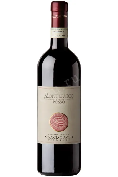 Вино Scacciadiavoli Montefalco Rosso DOC 2022 0.75 л