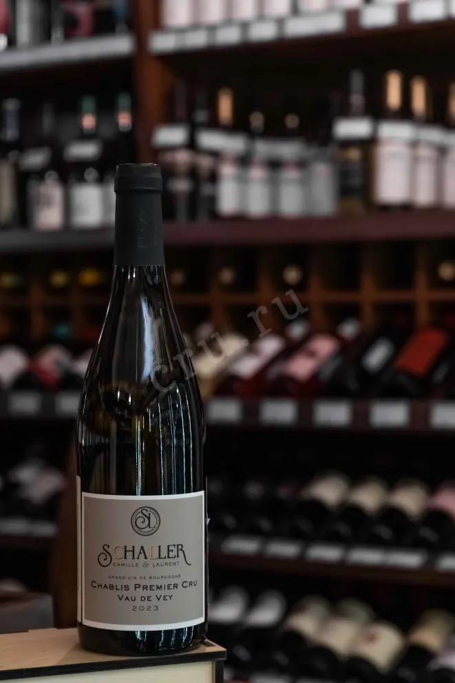 В магазине Крю Профи Camille & Laurent Schaller Chablis Premier Cru Vau de Vey 2023 0.75 л