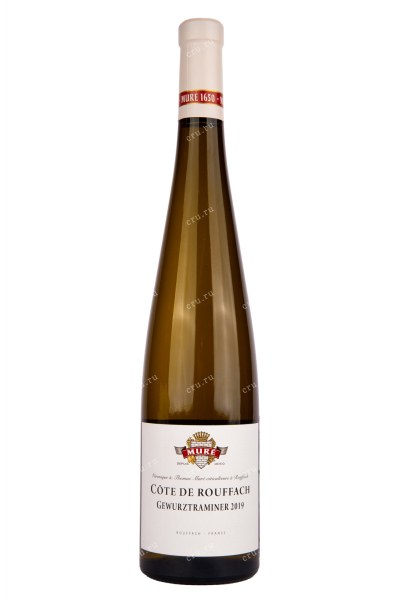 Вино Gewurztraminer Cote de Rouffach 2019 0.75 л