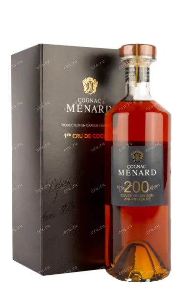 Коньяк Menard Maison Anniversaire 200 ans gift box  0.5 л