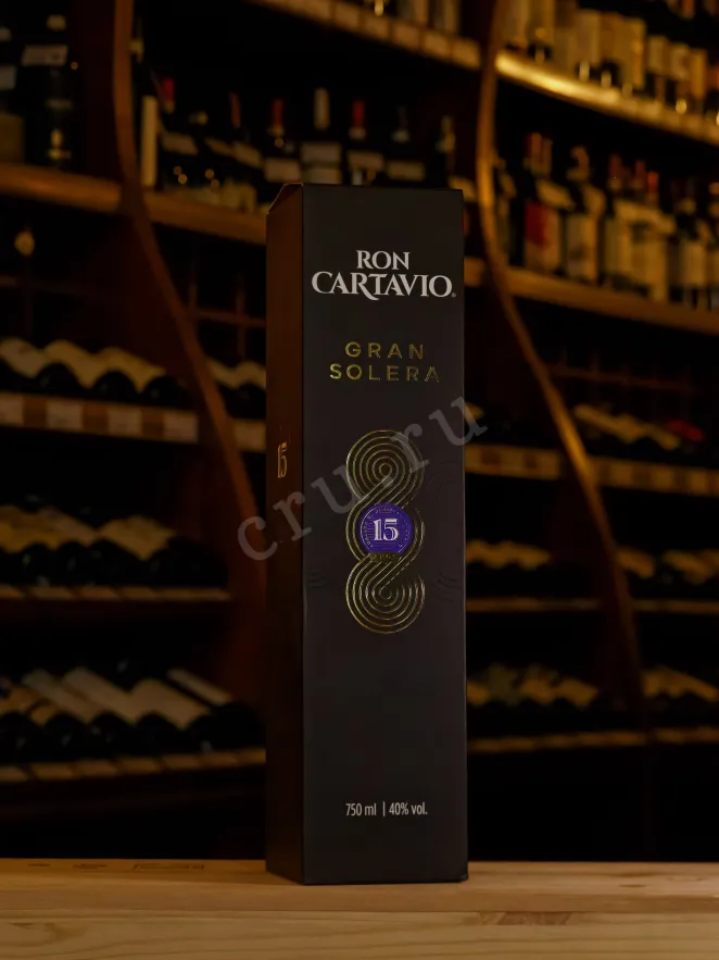 В магазине Крю Профи Cartavio Gran Solera 15 Years Old in gift box 0.75 л