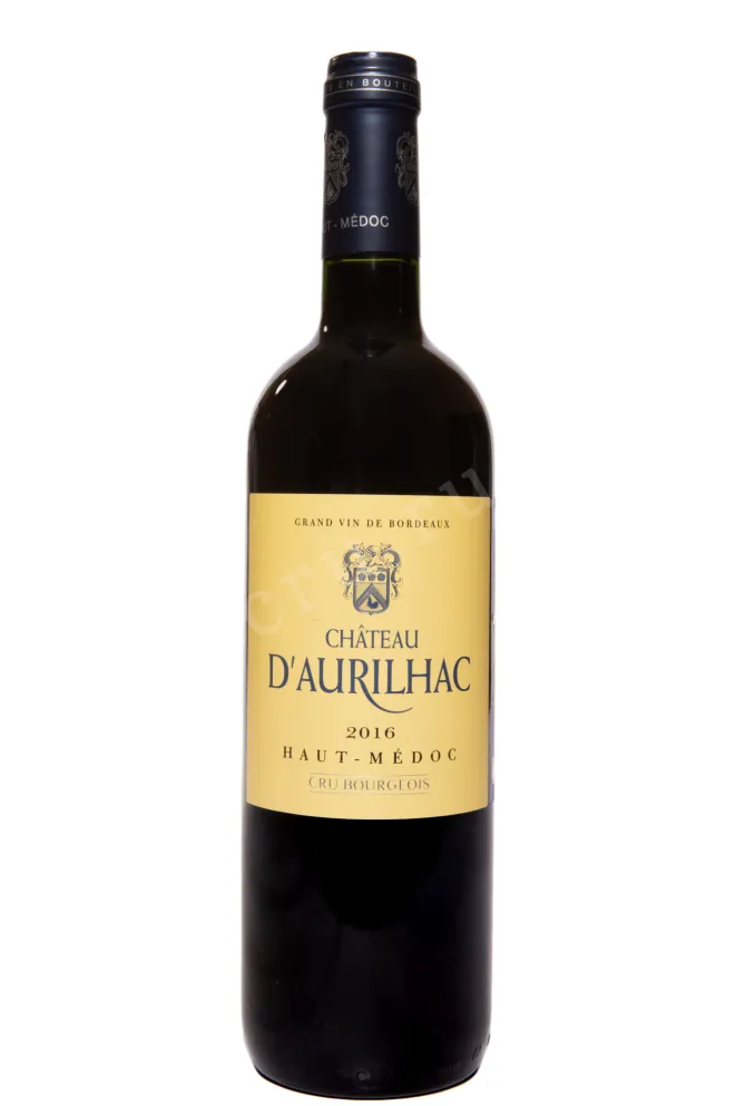 Вино Chateau D'Aurilhac Cru Bourgeois Haut-Medoc AOC 2016 0.75 л