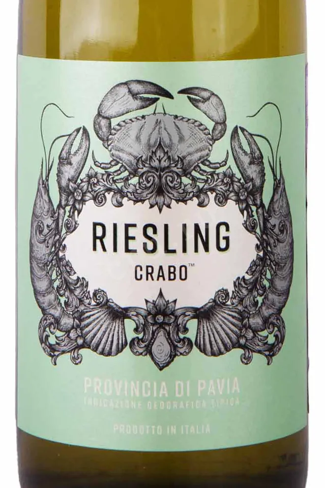 Этикетка Mare Magnum Crabo Riesling 0.75 л